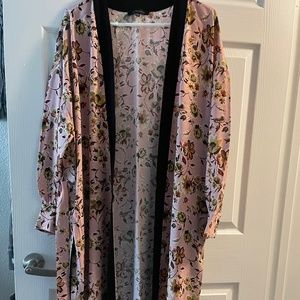 Sanctuary printed wrap duster S